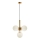 Pendelleuchte an Kabel JOLIN 4xG9/5W/230V goldfarben