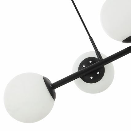 Pendelleuchte an Kabel MADDIE 5xE14/5W/230V schwarz