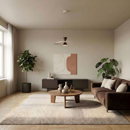 Pendelleuchte an Kabel MISTIC 1xGX53/15W/230V beige