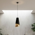 Pendelleuchte an Kabel MODA 1xE27/15W/230V schwarz/gold