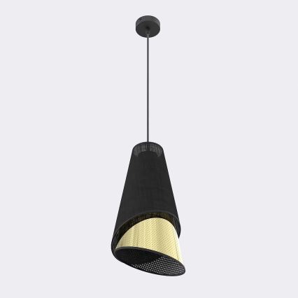 Pendelleuchte an Kabel MODA 1xE27/15W/230V schwarz/gold
