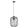 Pendelleuchte an Kabel OVELLA 1xE27/15W/230V Ø34 cm schwarz