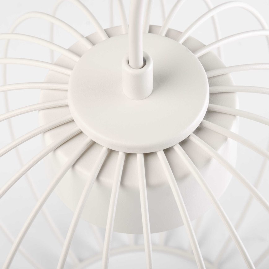 Pendelleuchte an Kabel OVELLA 1xGX53/10W/230V Ø 25 cm cremefarben