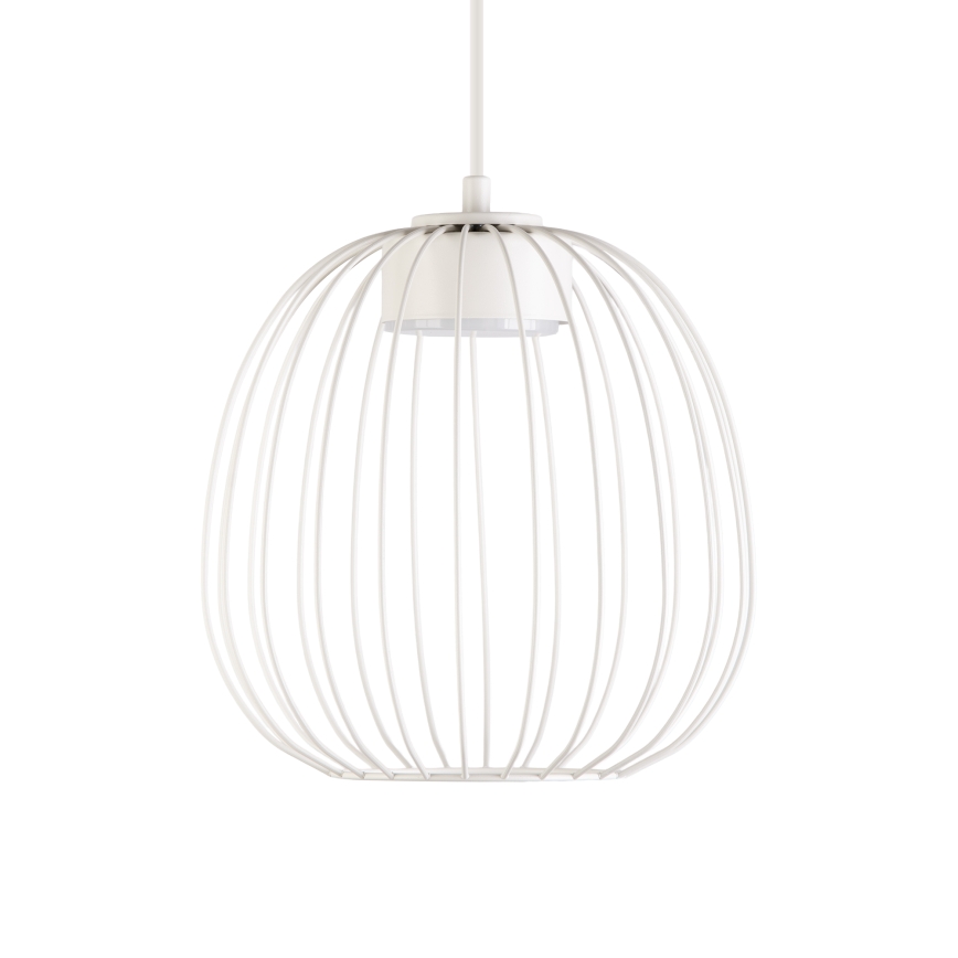 Pendelleuchte an Kabel OVELLA 1xGX53/10W/230V Ø 25 cm cremefarben