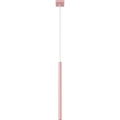 Pendelleuchte an Kabel PASTELO 1xG9/8W/230V rosa