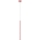 Pendelleuchte an Kabel PASTELO 1xG9/8W/230V rosa