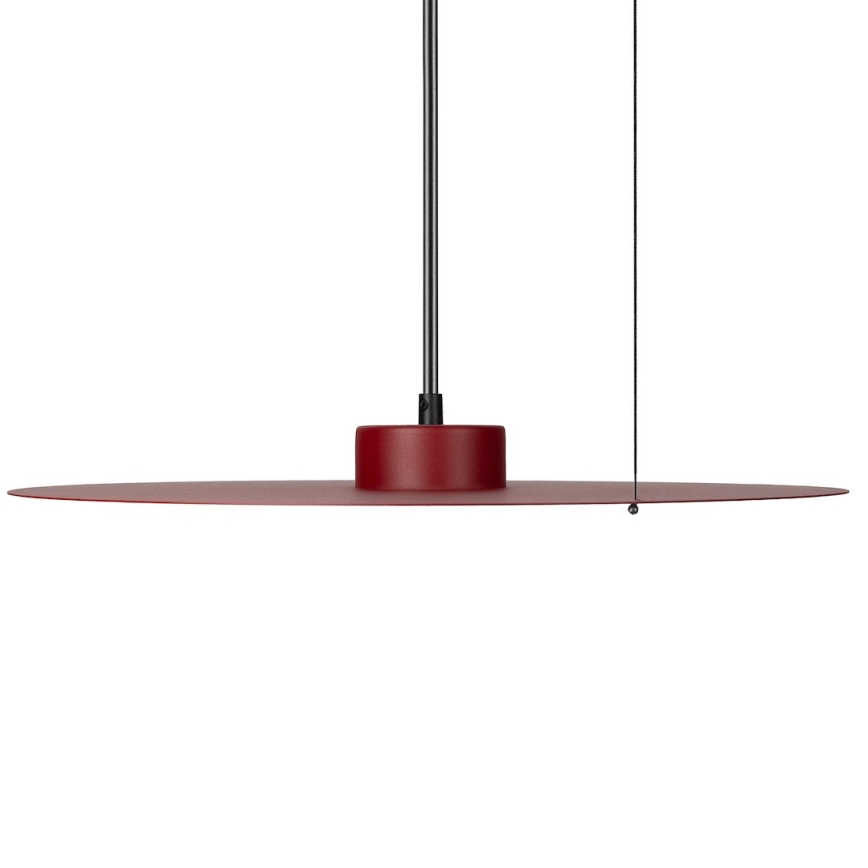 Pendelleuchte an Kabel PIATTO 1x GX53/15W/230V Ø 45 cm weinrot