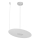 Pendelleuchte an Kabel PIATTO 1xGX53/15W/230V Ø 35 cm weiß