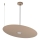 Pendelleuchte an Kabel PIATTO 1xGX53/15W/230V Ø 55 cm beige