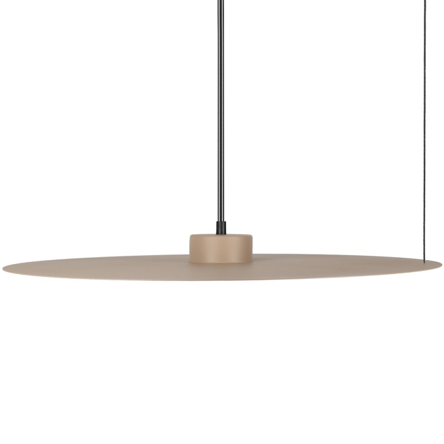 Pendelleuchte an Kabel PIATTO 1xGX53/15W/230V Ø 55 cm beige