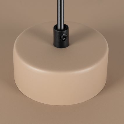 Pendelleuchte an Kabel PIATTO 1xGX53/15W/230V Ø 55 cm beige