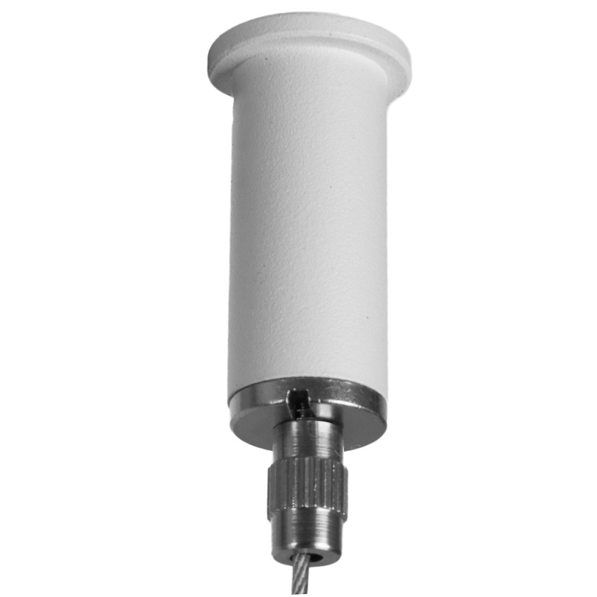 Pendelleuchte an Kabel PIATTO 1xGX53/15W/230V, Ø 55 cm, weiß