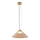 Pendelleuchte an Kabel PRESTO 1xGX53/10W/230V Ø 42 cm gold/rauchbeige
