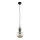 Pendelleuchte an Kabel SOPHIA 1xE14/10W/230V schwarz/grün/rauchiges Beige