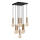 Pendelleuchte an Kabel TEMPO 9xE27/40W/230V goldfarben