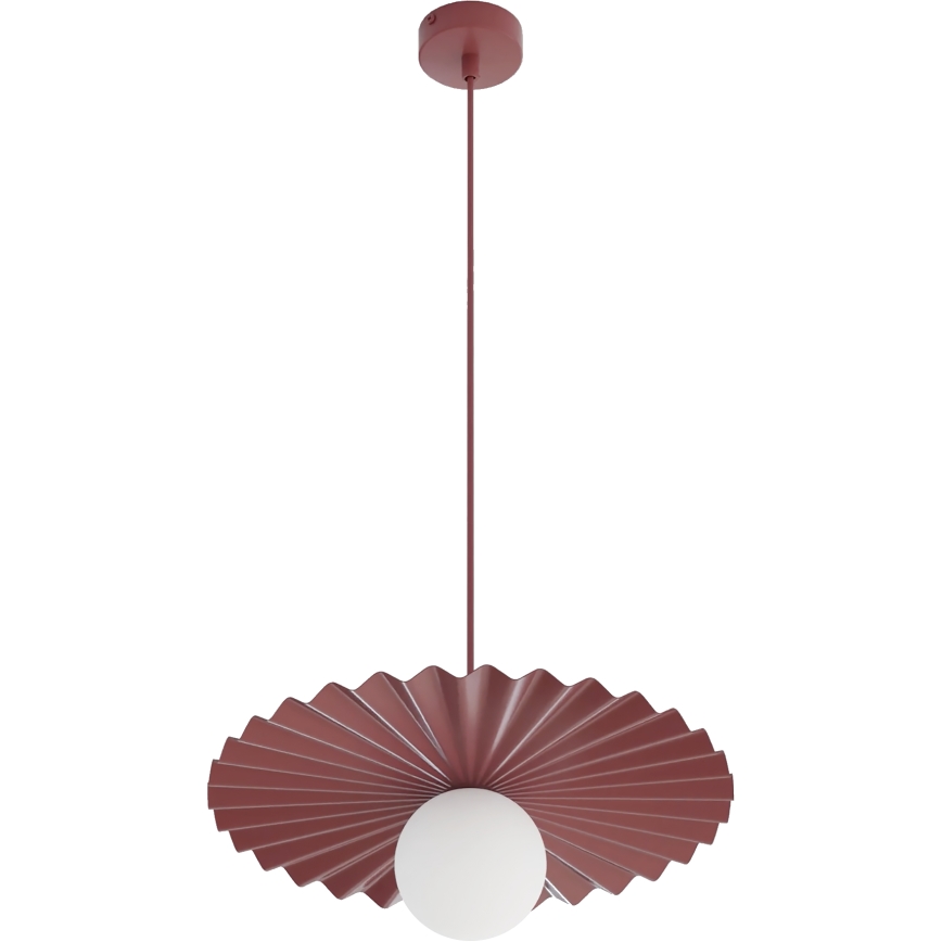 Pendelleuchte an Kabel UMBRA 1xG9/8W/230V rot