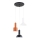 Pendelleuchte an Kabel VANTI 3xE27/15W/230V mehrfarbig