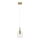Pendelleuchte an Kabel VELARE 1xE27/15W/230V gold/transparent