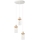 Pendelleuchte an Kabel WOODNEST 3xE27/15W/230V Kiefer/Creme