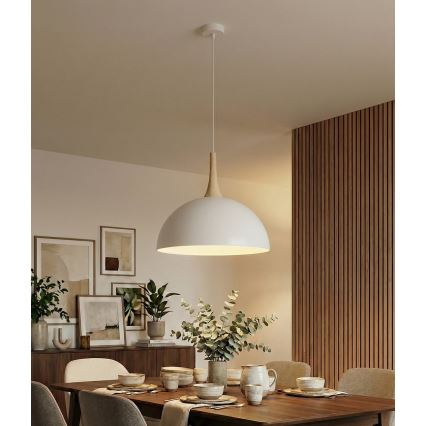 Pendelleuchte an Stahlseil NAUTICA 1xGX53/12W/230V weiß