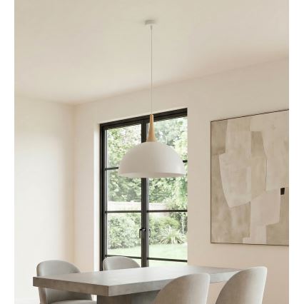 Pendelleuchte an Stahlseil NAUTICA 1xGX53/12W/230V weiß