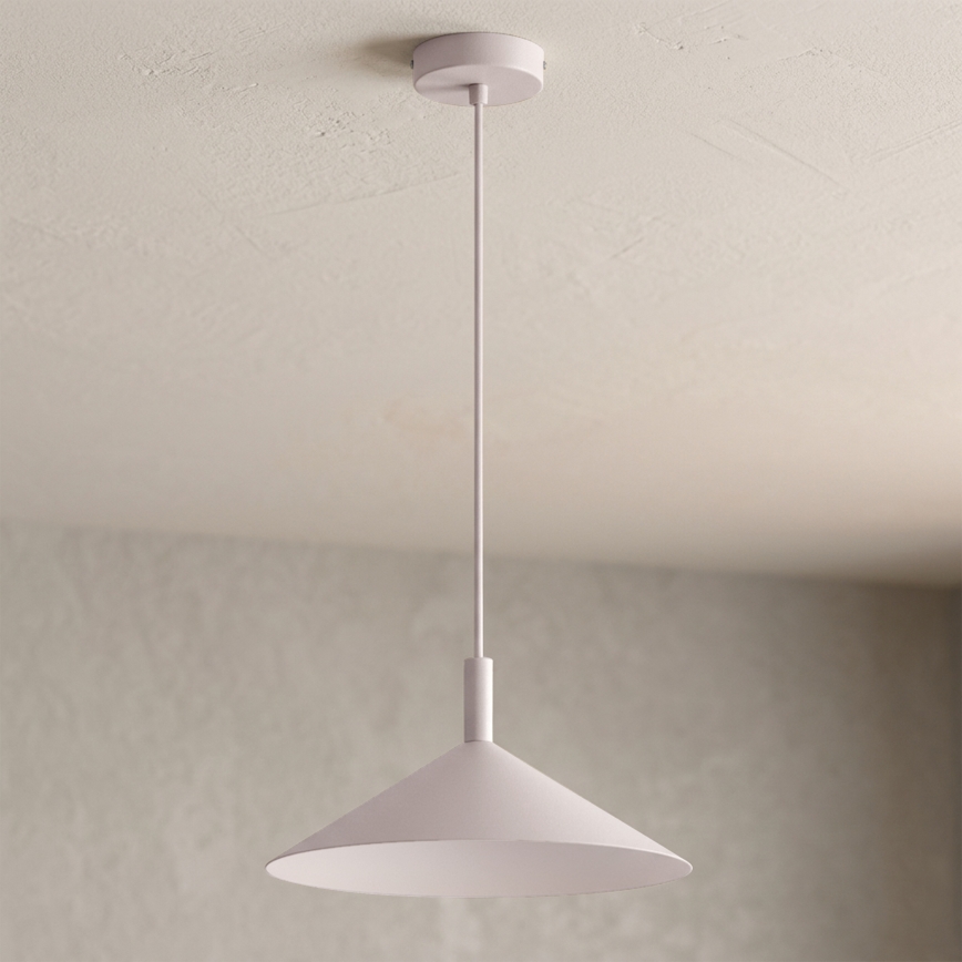 Pendelleuchte ANEGA 1xGX53/15W/230V Ø 30 cm cremefarben