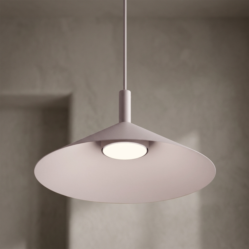 Pendelleuchte ANEGA 1xGX53/15W/230V Ø 30 cm cremefarben