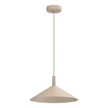 Pendelleuchte ANEGA an Stahlseil 1xGX53/15W/230V Ø 30 cm beige