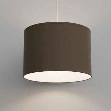 Pendelleuchte ARDEN 1xE27/15W/230V Ø 25 cm beige/braun