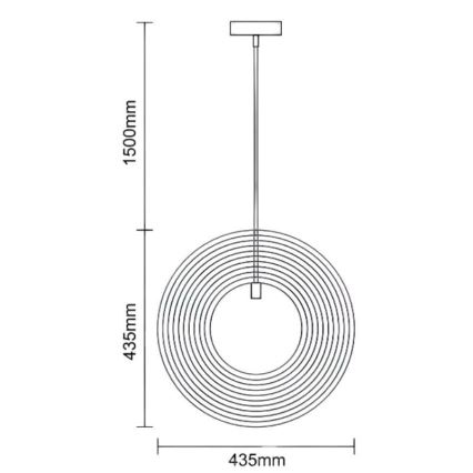 Pendelleuchte aus Holz mit Kabelaufhängung 1xE27/60W/230V Ø 43,5 cm Massivholz/Furnier/Buche/Gummibaum