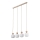 Pendelleuchte BALLO an Kabel 4xE14/10W/230V beige
