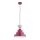 Pendelleuchte BALWANEK 1xE27/15W/230V rot