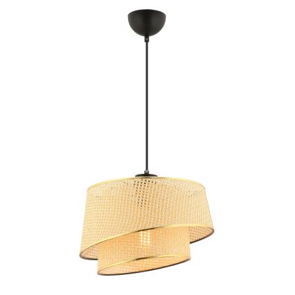 Pendelleuchte BARETTE 1xE27/60W/230V braun/gold