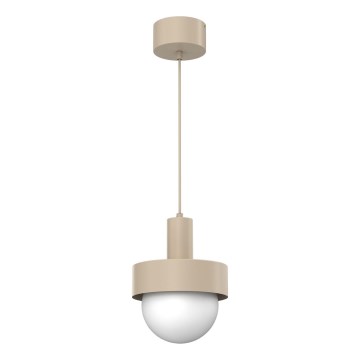 Pendelleuchte CANAN mit Kabel, 1xE27/15W/230V, Ø 20 cm, Beige