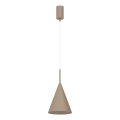 Pendelleuchte CAPITAL 1xGX53/15W/230V, Durchmesser 17 cm, beige