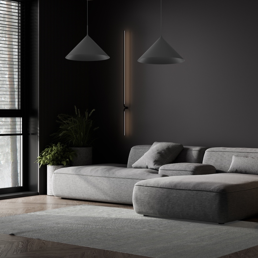 Pendelleuchte CAPITAL 1xGX53/15W/230V, Durchmesser 46 cm, schwarz