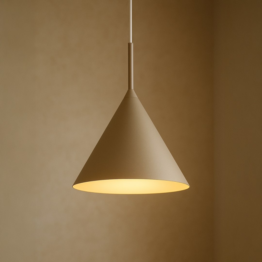Pendelleuchte CAPITAL 1xGX53/15W/230V Ø 32 cm beige