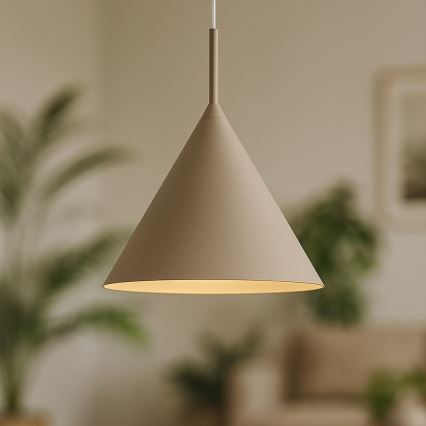Pendelleuchte CAPITAL 1xGX53/15W/230V Ø 32 cm beige