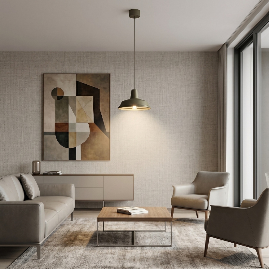 Pendelleuchte CLASS 1xE27/15W/230V Bronze
