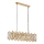 Pendelleuchte CRYSTALLINE 13xE14/40W/230V gold