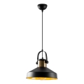 Pendelleuchte DODO 1xE27/40W/230V schwarz/bronze