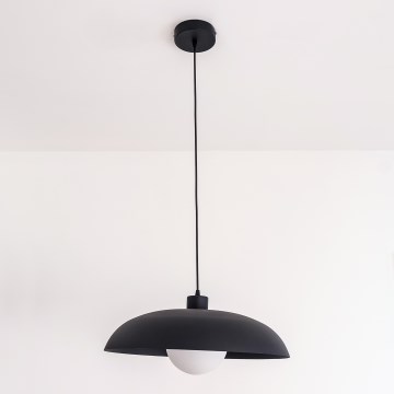 Pendelleuchte ECLIPSE an Kabel 1xE27/15W/230V schwarz