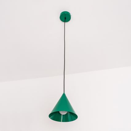 Pendelleuchte ETNA 1xE27/15W/230V Ø 18,5 cm grün