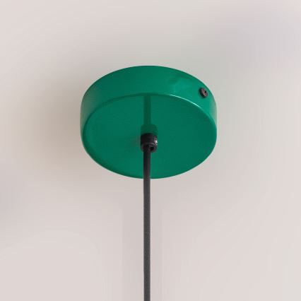 Pendelleuchte ETNA 1xE27/15W/230V Ø 18,5 cm grün