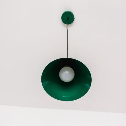 Pendelleuchte ETNA II 1xE27/15W/230V Ø 18,5 cm grün