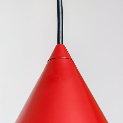 Pendelleuchte ETNA II 1xE27/15W/230V Ø 25 cm rot