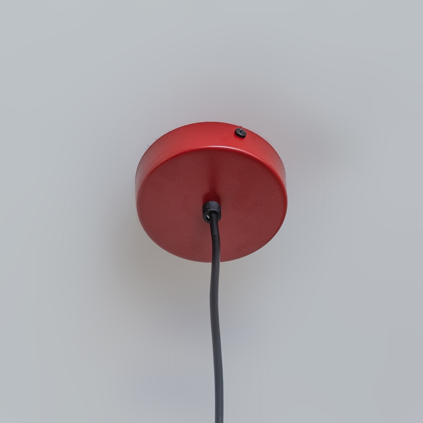 Pendelleuchte ETNA II 1xE27/15W/230V Ø 25 cm rot