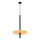 Pendelleuchte FELTRO mit Kabelaufhängung, 1xG9/8W/230V, schwarz/gelb