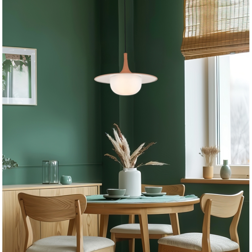 Pendelleuchte FRED 1xG9/10W/230V braun