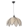 Pendelleuchte FUME 1xE27/40W/230V Ø 40 cm schwarz/beige